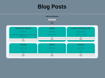 Blog posts thumbnail